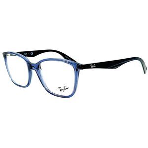 Ray Ban RB7066 Unisex Plastic Eyeglass Frame 5995 Transparent Violet 52-17